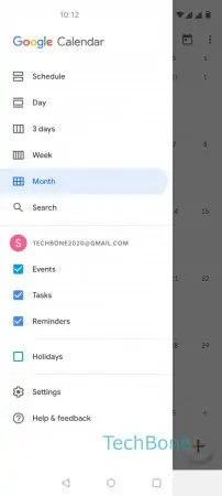 Sound & vibration for reminders (calendar) -  Open the  Settings  