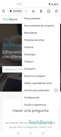 Paso 3: Presiona Configuración Borrar cookies - Presiona Configuración