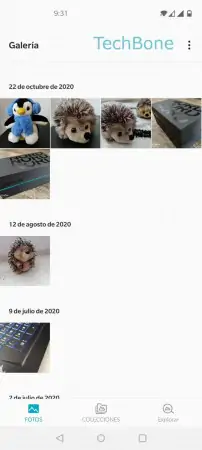 Paso 2: Presiona Colecciones Eliminar álbum - Presiona Colecciones