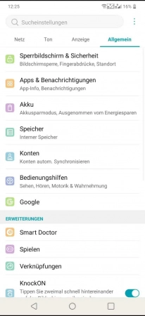 Schritt 3: Tippe auf Sperrbildschirm & Sicherheit Speicherkarte verschlüsseln - Tippe auf Sperrbildschirm & Sicherheit