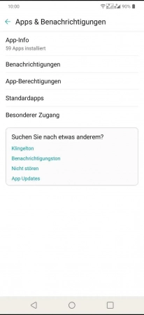 Schritt 4: Tippe auf Benachrichtigungen Benachrichtigungspunkte - Tippe auf Benachrichtigungen