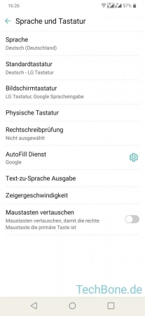 Schritt 4: Tippe auf Bildschirmtastatur Autokorrektur ein-/ausschalten - Tippe auf Bildschirmtastatur