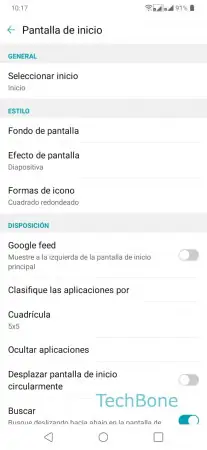 Paso 4: Presiona Seleccionar inicio Modo simple (EasyHome) - Presiona Seleccionar inicio