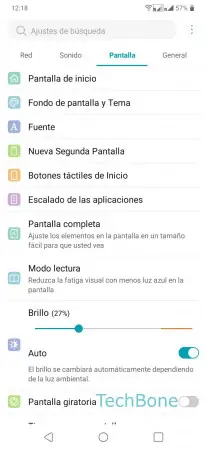 Paso 3: Presiona Fondo de pantalla y Tema Cambiar fondo de la pantalla de bloqueo - Presiona Fondo de pantalla y Tema
