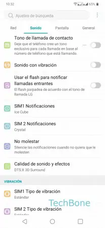 Paso 3: Presiona No molestar Cambiar el modo (No molestar) - Presiona No molestar