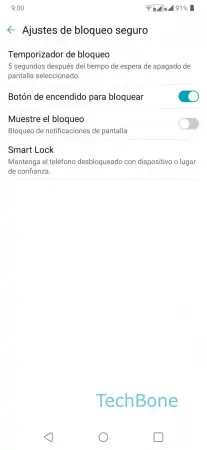Paso 5: Presiona Smart Lock Dispositivos de confianza - Presiona Smart Lock