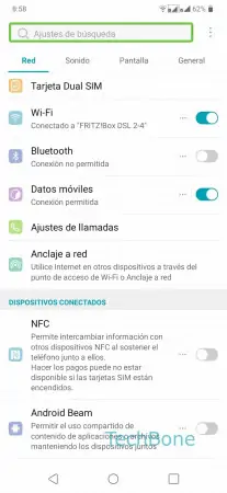 Paso 3: Presiona General Desactivar TalkBack - Presiona General
