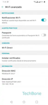 Paso 5: Presiona Wi-Fi Direct Desactivar Wi-Fi Direct - Presiona Wi-Fi Direct