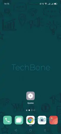 Paso 1: Abre los Ajustes Activar o desactivar Android Beam - Abre los Ajustes