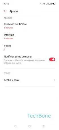 Paso 4: Presiona Intervalo