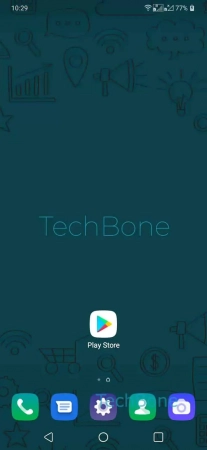 Schritt 1: Öffne den Google Play Store Apps nur über WLAN herunterladen - Öffne den Google Play Store