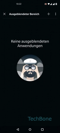 Schritt 3: Tippe auf Hinzufügen Apps verbergen (Startbildschirm & App-Drawer) - Tippe auf Hinzufügen