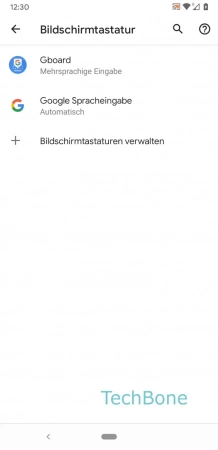 Schritt 5: Tippe auf Gboard
