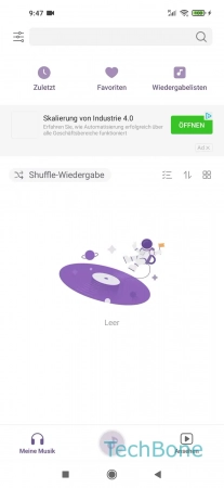 Schritt 2: Öffne das Menü - Öffne das Menü