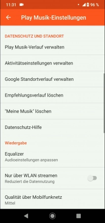 Schritt 3: Tippe auf Equalizer Equalizer - Tippe auf Equalizer