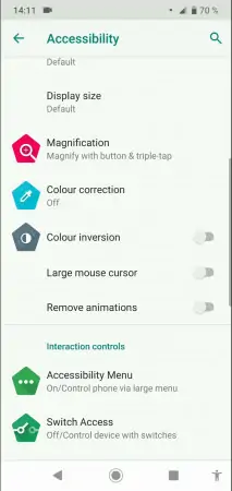 Step 3: Activate or deactivate Large mouse cursor