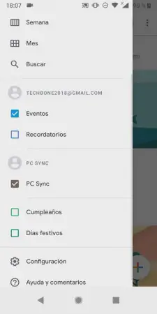 Paso 4: presiona Configuración Mostrar el número de semana - presiona Configuración