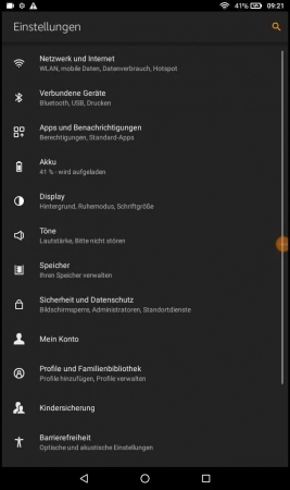 Schritt-2 Tippe auf Sicherheit und Datenschutz Datennutzung - Tippe auf Sicherheit und Datenschutz