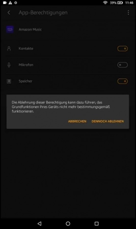 Schritt-7 Bestätige mit Dennoch ablehnen Berechtigungen - Bestätige mit Dennoch ablehnen