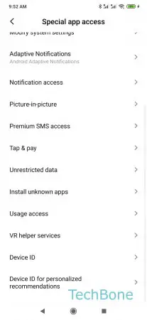How to Allow/Deny Install Apps from unknown sources -  Tap on  Install unknown apps  