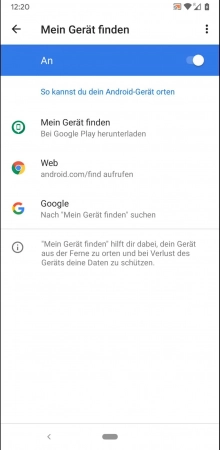 Schritt-4 Aktiviere oder deaktiviere die Funktion