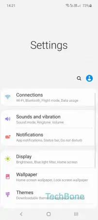 How to Turn Off Wi-Fi Direct -  Tap on  Connections  