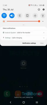 How to Change USB Connection Mode -  Tap on  Android System  