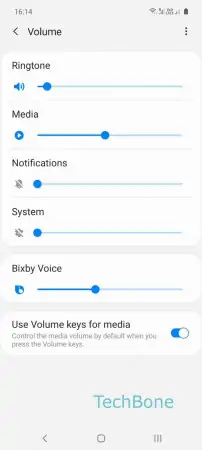 How to Turn On/Off Media volume limit -  Open the  menu  