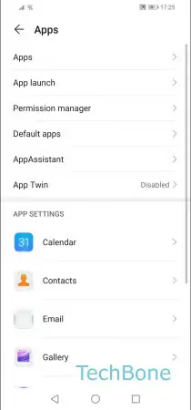 Clear app data -  Tap on  Apps  