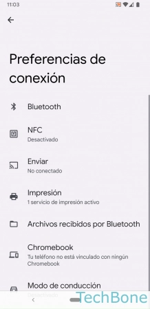 Activar o desactivar Bluetooth - Presiona  Bluetooth 