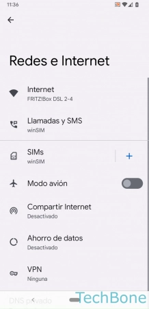Paso 3: Presiona Internet Activar o desactivar las Notificaciones sobre Redes Wi-Fi públicas - Presiona Internet