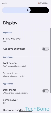 How to Adjust Brightness - Set the  Brightness level 