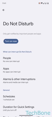 How to Allow/Deny Messages in Do Not Disturb - Tap on  People 