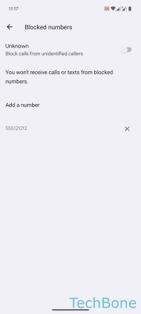 How to Block Unknown Callers automatically - Enable or disable  Unknown 