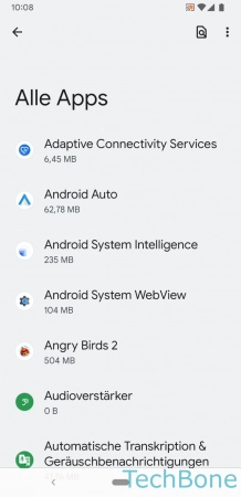 Schritt 4: Wähle eine App App-Speicher - Wähle eine App