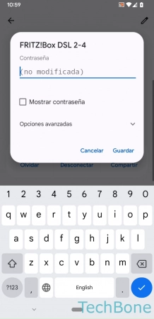 Paso 6: Presiona Opciones avanzadas Configurar un Proxy - Presiona Opciones avanzadas