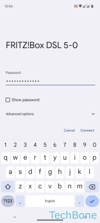 How to Connect to a Wi-Fi network - Enter the  Wi-Fi password  and tap on  Connect 
