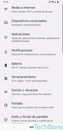 Paso 2: Presiona Redes e Internet Eliminar los Puntos de acceso (APN) - Presiona Redes e Internet