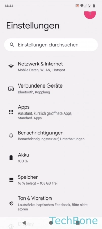 Schritt 2: Tippe auf Netzwerk & Internet Manuell einrichten - Tippe auf Netzwerk & Internet