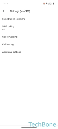 How to Set up Fixed Dialing Numbers - Tap on  Fixed Dialing Numbers 