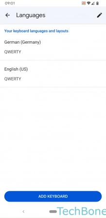 Step 7: Tap on Add keyboard How to Add Keyboard language - Tap on Add keyboard
