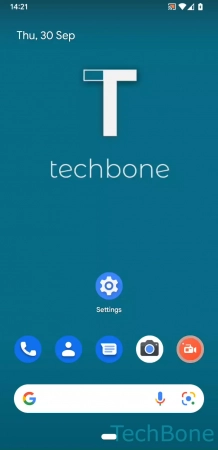 Step 1: Tap on Settings How to Change Screen lock PIN, Password or Pattern - Tap on Settings