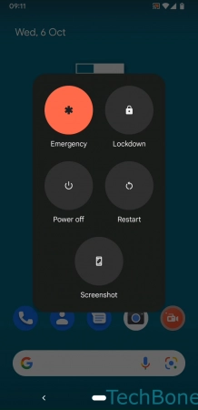 Step 2: Tap on Restart How to Restart the Smartphone - Tap on Restart