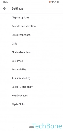 Step 4: Tap on Calls How to Set up Fixed Dialing Numbers - Tap on Calls
