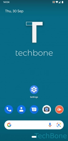 Step 1: Tap on Settings How to Turn On/Off Find My Device - Tap on Settings