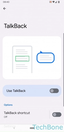 How to Turn On TalkBack - Turn On  Use   TalkBack 