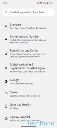 Schritt 2: Tippe auf System Nutzer hinzufügen - Tippe auf System