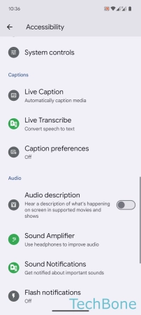 How to Turn On/Off Subtitles - Tap on  Caption preferences 