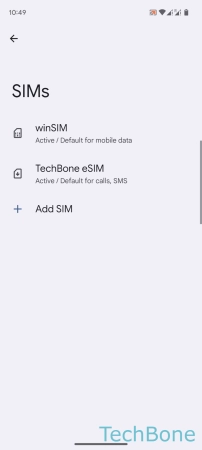 How to Turn On/Off Mobile data - Choose a  SIM card   (Dual SIM) 