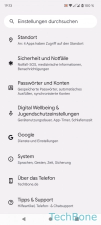 Tastatur - Tippe auf  System 